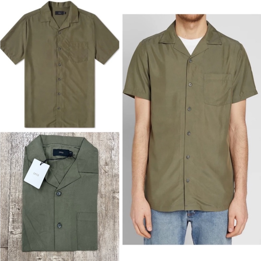 ONIA🏝️🐸NWT MENS VACATION SHIRT